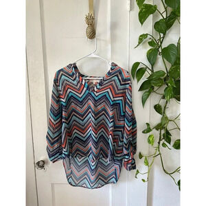 Women’s size medium colorful Blouse